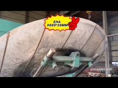 PED 반공 타원형 접시 끝 50mm 두께 타원형 머리 2 1 차원 ASME