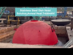 ASME BV 자연의 토양 생성과정에서 형성된 입자의 집합체 ISO는 반구형 덮개 3800 밀리미터 지름 50 밀리미터 두께를 증명했습니다