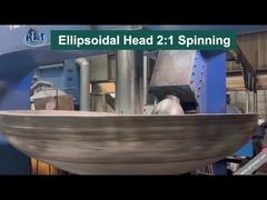 4500mm 지름 무선 접착 탱크 머리 파이프 피팅 캡 합금 강철 타원형 끝