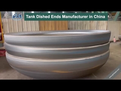 냉동 산업용 열형 탄소 강철 접시 머리