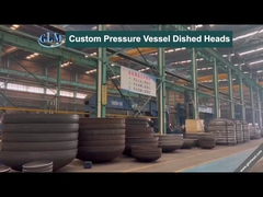 ASME 스탬프 탄소 강철 압력 장비용 타원형 접시 모자