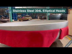 GB ASME 스테인리스 스틸 접시 끝 상업적 인터테크 탱크 머리 타원형 300mm