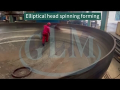 탄소 강철 반 타원형 머리 회전 형성