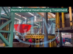 ASME 닦은 반구형 접시 머리, 탱크 바닥