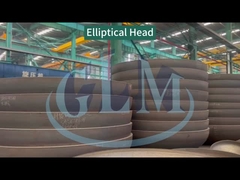 맞춤형 ASME SA517 Grade A 타원형 접시형 헤드 2:1 직경 1300mm 두께 30mm