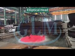 중국 맞춤형 탄소강 엔드 타원형 헤드, 감속비 약 10%