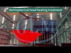 고압 및 연마 압력을 위한 맞춤형 반구형 탱크 헤드