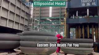 석유화학, 제약, 항공우주 및 군사 산업에 적합한 타원형 헤드