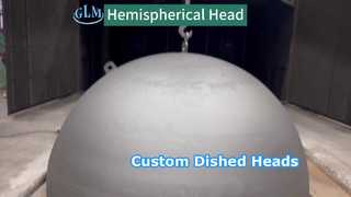 가열 및 담금질을 통해 고품질 반구형 엔드 캡이 생성됩니다.