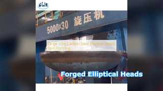 탄소강 타원형 헤드 단조