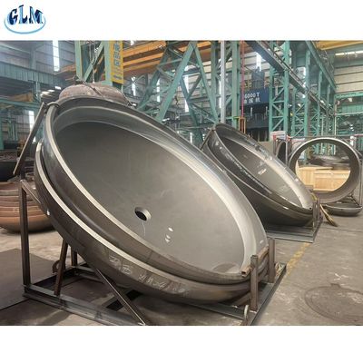 단조 타원형 접시형 바닥, 두께 공차 ±0.5mm, 고온 응용 분야용 2mm-300mm 두께