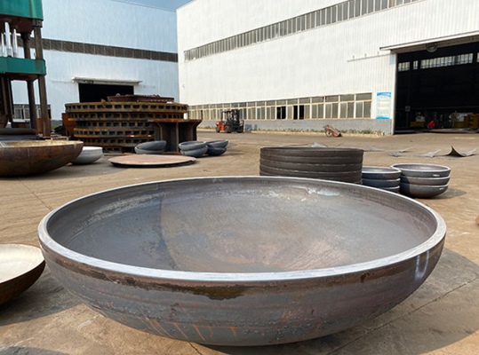 2mm ASME 코드 모양 PED 반 타원형 탱크 헤드 크기