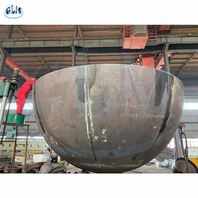 접착 된 재료 바닥 탱크 구형 바닥 반구 바닥 접착 끝