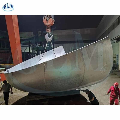 스테인레스 스틸 상단 접시 머리 덮개와 물 탱크를 위한 하단 덮개