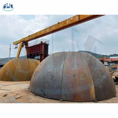 ASME SA516-70 반구 압력 용기 접시 머리 40.5 ′′ ID X.250 Min