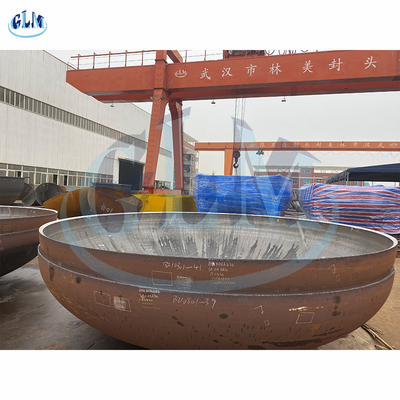 다이아테머 1900mm 두께 12mm SA 516 Gr 70 항해용 타원형 접시 머리 2:1