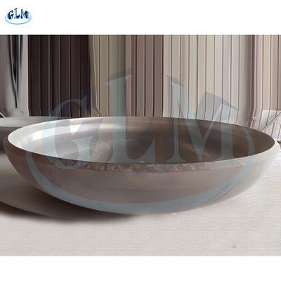 ASME SA517 등급 A 생략적 음식 머리 2시 1분 지름 1300 밀리미터 두께 30 밀리미터