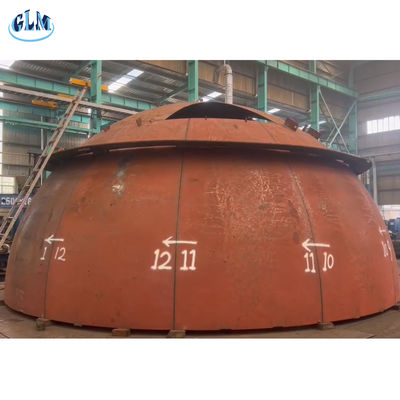 석유 및 가스 산업의 고온 장비용 맞춤형 분할형 반구형 헤드