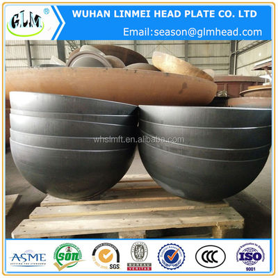 저장 탱크 및 보일러용 맞춤형 탄소강 플랫 디쉬 헤드