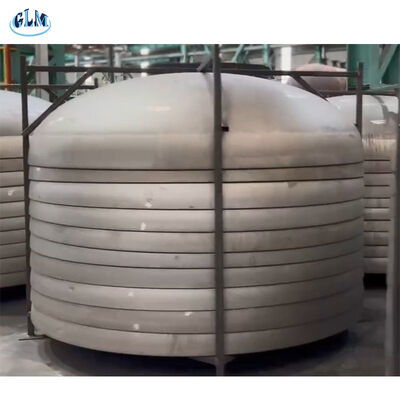 샌드브래싱 타원형 접시 끝 두께 2mm ~ 300mm 부식 저항 애플리케이션을 위한 페인팅 포함