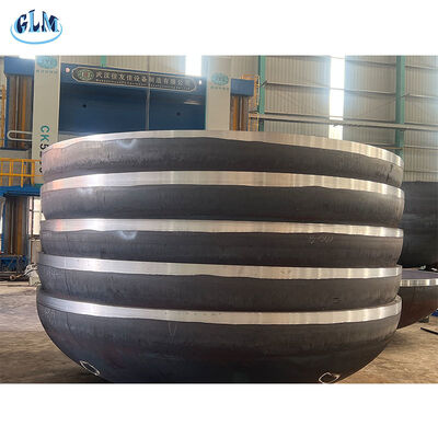 유트 검사 및 10000mm까지의 중압 용기에 10% 감소 비율을 가진 타원형 디스크 헤드