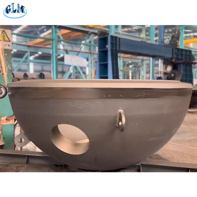 표준 (GB/T 21515, ASME 등) 에 따라 원형 또는 타원형 구멍을 가진 반구 머리