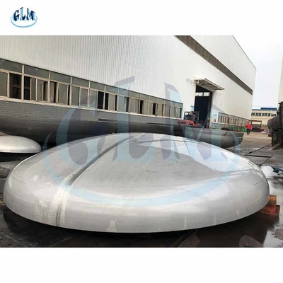 6000mm 지름 Lpg 탱크 접시 머리 금속 가스 탱크 캡 스테인리스 스틸