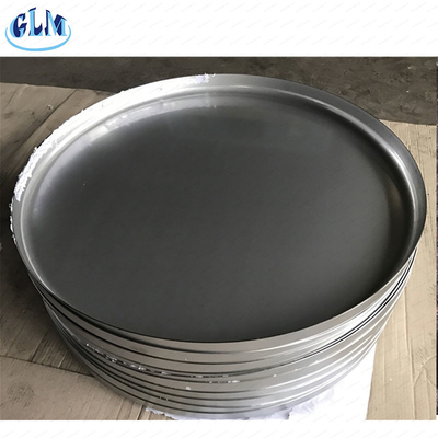 300mm 2mm 압력 용기 모래 폭발을위한 평면 접시 머리