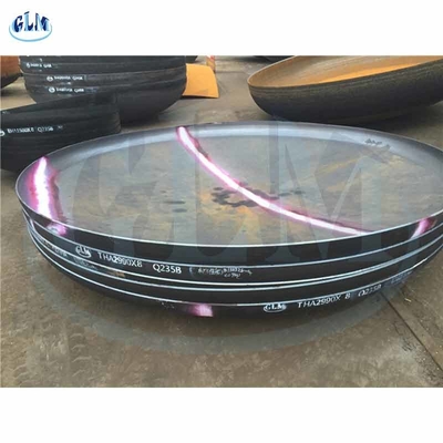 2290 지름 8mm 두께 탄소 강철 접시 탱크 머리