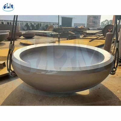 89MM 100MM 열 압축 반 타원형 머리 ASME 압력 용기 돔 끝