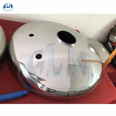 PED Asme 타원형 머리 크기 왕관 반지름 89mm 토리스피어 접시 끝