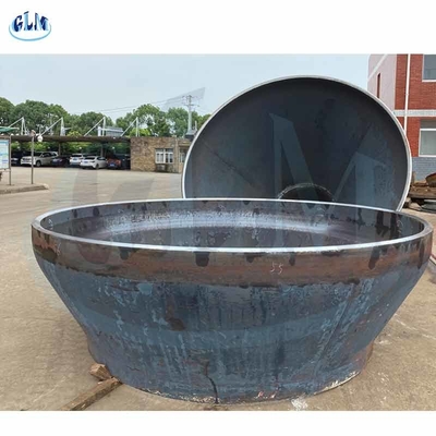 300mm 모래 블래스팅 열 교환기용 탄소 강철 콘 ASME