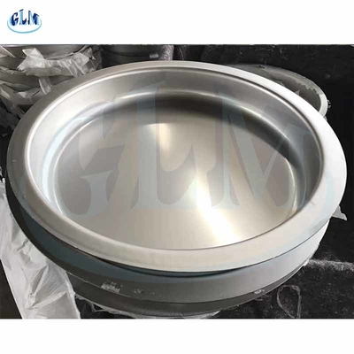 LN2 Q235 탱크 평면 접시 머리 탄소 강철 89mm 100MM