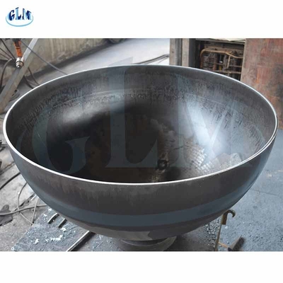 ASME VIII 압력 용기 돔 끝 Q235 탱크에 대한 강철 접시 머리 무선 파이프