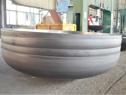 SA516 Gr70N 1100 X 80mm 압력 기기용 접시 끝 돔 끝 캡 접시 머리