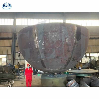 탄소 강철 헤미 탱크 헤드 Q345R 5388mm 지름 66mm