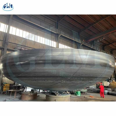3000mm 지름 6mm 생각 타원형 헤드 엔드 캡 탱크 헤드 압력 용기