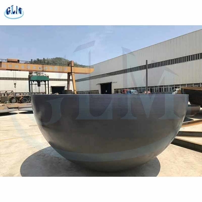 ASME BV 자연의 토양 생성과정에서 형성된 입자의 집합체 ISO는 반구형 덮개 3800 밀리미터 지름 50 밀리미터 두께를 증명했습니다
