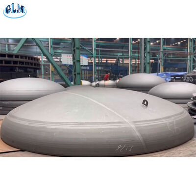 압력 용기용 4200mm 직경 14mm 두께 토리 сферический 접시형 헤드 (열간 가공)