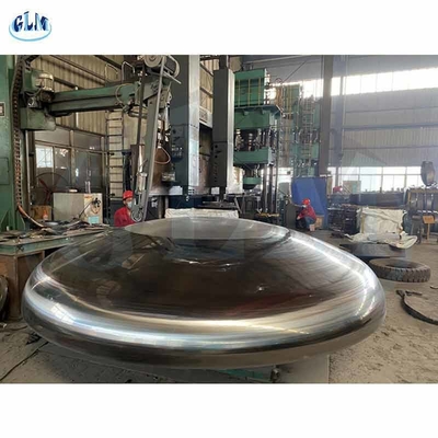 GB ASME 스테인리스 스틸 접시 끝 상업적 인터테크 탱크 머리 타원형 300mm