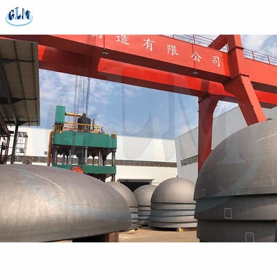 PED 반공 타원형 접시 끝 50mm 두께 타원형 머리 2 1 차원 ASME